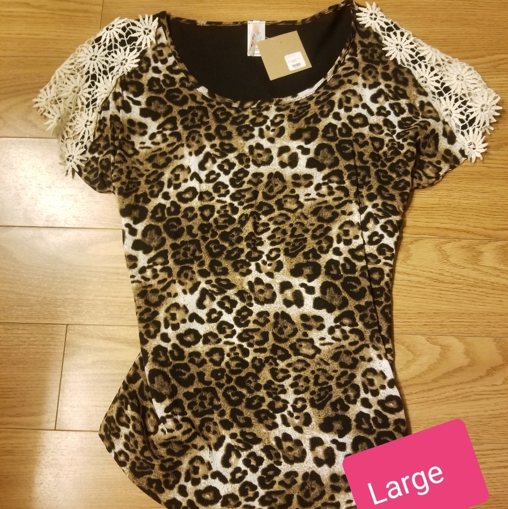 Leopard Top - Large